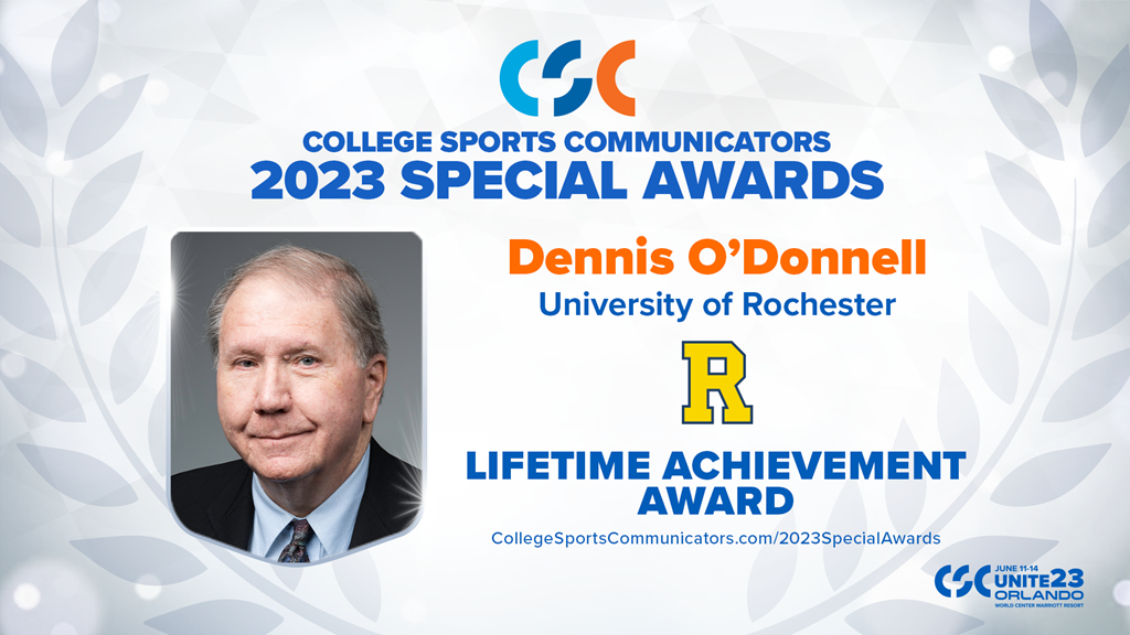 2023 Special Awards Salute: Dennis O'Donnell (Rochester), Lifetime Achievement Award